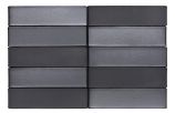 Кирпич керамический Recke 5-32-00-0-00  0,7НФ евро-формат Цвет:черный с металлическими переливами