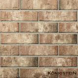Облицовочный керамический кирпич 0,7НФ цвет: Марксбург Белый ручная формовка(УС) Konigstein