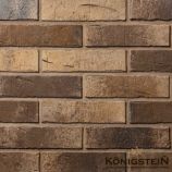Облицовочный керамический кирпич 1НФ цвет: Мангейм Сепия (УС) Konigstein
