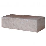 Облицовочный гиперпрессованный кирпич КОЛ-65 ложковый крем-брюле фактура бархат ГОРУС