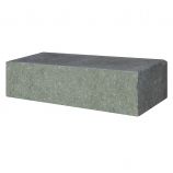 Облицовочный гиперпрессованный кирпич КОЛ-65 ложковый изумрудный фактура бархат ГОРУС