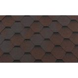 Гибкая черепица RoofShield коллекция премиум нарезка стандарт цвет медный