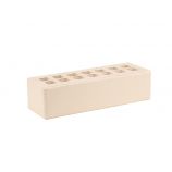 Кирпич керамический лицевой 0,7 нф евро-формат цвет: слоновая кость гладкий М150 ЖКЗ