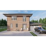 Архитектурный проект двухэтажного дома КР2152-152 м².