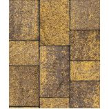 Тротуарная плитка Поревит Коллекция Гранит колормикс Тротуарная плитка Литос, 60 мм, гранит, Янтарь