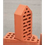 Арский кирпич 1 НФ фасонный пика цвет: красный керамический пустотелый одинарный гладкий М150 морозостойкость F50 водопоглащение 9%