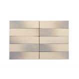 Кирпич керамический Recke 1-41-00-0-00. Цвет: белый с серыми переливами