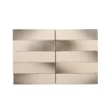 Кирпич керамический Recke (Рекке) 1-51-00-0-00. Цвет: белый с черными переливами