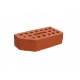 Арский кирпич 1 НФ фасонный выпуклый цвет: красный керамический пустотелый одинарный гладкий М150 морозостойкость F50 водопоглащение 9%