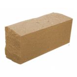 Силикатный кирпич 1,4НФ цвет: красный полнотелый лицевой полуторный рустированный ложковый М125-200