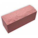 Силикатный кирпич 1,4НФ цвет: желтый полнотелый лицевой полуторный рустированный ложковый М125-200