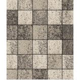 Тротуарная плитка Поревит Коллекция Гранит колормикс Квадрат 200х200х60 мм, гранит, Антрацит