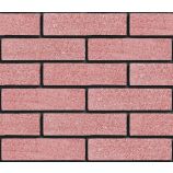 Облицовочный гиперпрессованный кирпич ложковый Цвет: рубин антик Горус