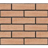 Облицовочный гиперпрессованный кирпич ложковый Цвет: молочный шоколад антик Горус