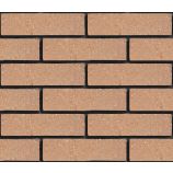 Облицовочный гиперпрессованный кирпич ложковый Цвет: молочный шоколад гладкий Горус