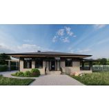 Архитектурный проект одноэтажного дома КР1130-119 м².