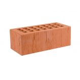 Кирпич керамический лицевой 1,4 нф полуторный цвет: красный фактура скала М150 ЖКЗ