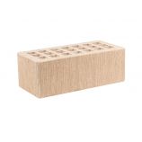 Кирпич керамический лицевой 1,4НФ полуторный цвет: слоновая кость фактура 