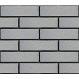 Облицовочный гиперпрессованный кирпич ложковый Цвет: платина гладкий Горус