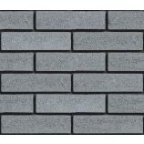 Облицовочный гиперпрессованный кирпич ложковый Цвет: титан антик Горус