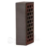 Лицевой керамический кирпич 1NF Графит Гладкий Вышневолоцкая керамика