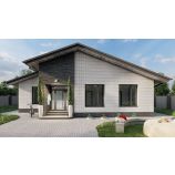 Архитектурный проект одноэтажного дома КР1117-117 м².