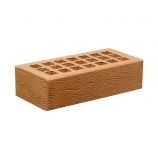 Кирпич керамический лицевой 1 нф одинарный цвет: крафт фактура 