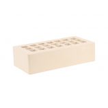 Кирпич керамический лицевой 1 нф одинарный цвет: слоновая кость гладкий М150 ЖКЗ