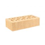 Кирпич керамический лицевой с фаской 1 нф одинарный цвет: солома фактура 