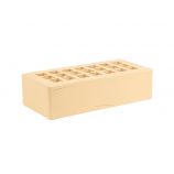 Кирпич керамический лицевой 1 нф одинарный цвет: соломенный фактура 