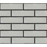 Облицовочный гиперпрессованный кирпич ложковый Цвет: серый гладкий Горус