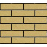 Облицовочный гиперпрессованный кирпич ложковый Цвет: карри гладкий Горус