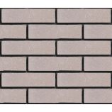 Облицовочный гиперпрессованный кирпич ложковый Цвет: серо-розовый гладкий Горус