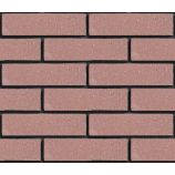 Облицовочный гиперпрессованный кирпич ложковый Цвет: гранат гладкий Горус
