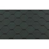 Гибкая черепица RoofShield (Руфшилд) коллекция классик нарезка стандарт цвет зеленый антик ПОД ЗАКАЗ