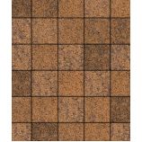 Тротуарная плитка Поревит Коллекция Гранит колормикс Квадрат 200х200х60 мм, гранит, Арабская ночь