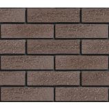 Облицовочный гиперпрессованный кирпич ложковый Цвет: коричневый антик Горус