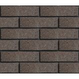 Облицовочный гиперпрессованный кирпич ложковый Цвет: арабика гладкий Горус