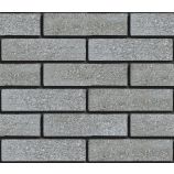 Облицовочный гиперпрессованный кирпич ложковый Цвет: алюминий антик Горус