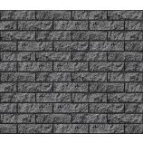 Облицовочный гиперпрессованный кирпич евро Цвет: графит бархат Горус