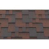 Гибкая черепица RoofShield (Руфшилд) коллекция премиум нарезка модерн цвет медный