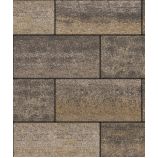 Тротуарная плитка Поревит Коллекция Колормикс Прямоугольник 600х300х80 мм, Доломит