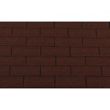 Гибкая черепица RoofShield (Руфшилд) коллекция Фемили Лайт нарезка американ цвет коричневый