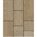 Тротуарная плитка Поревит Коллекция Колормикс Трио, 60 мм, Степняк