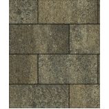 Тротуарная плитка Поревит Коллекция Гранит колормикс Прямоугольник 600х300х80 мм, гранит, Старый замок