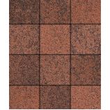 Тротуарная плитка Поревит Коллекция Гранит колормикс Квадрат 300х300х60 мм, гранит, Клинкер