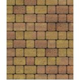 Тротуарная плитка Поревит Коллекция Гранит колормикс Классико, 40 мм, гранит, Саванна