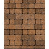 Тротуарная плитка Поревит Коллекция Гладкий колормикс Классико, 40 мм, Арабская ночь