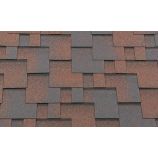 Гибкая черепица RoofShield (Руфшилд) коллекция классик нарезка модерн цвет медный