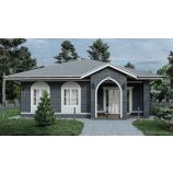 Архитектурный проект одноэтажного дома КР1115-115 м².